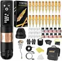 Wireless　Ambition tattoo machine set Amazon.com: Tattoo Kit-Ambition Zetton Wireless Tattoo